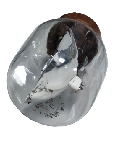 Sylvania incandescent 150W 120V Projector Lamp 4 Pins with clear glass bulb and filament