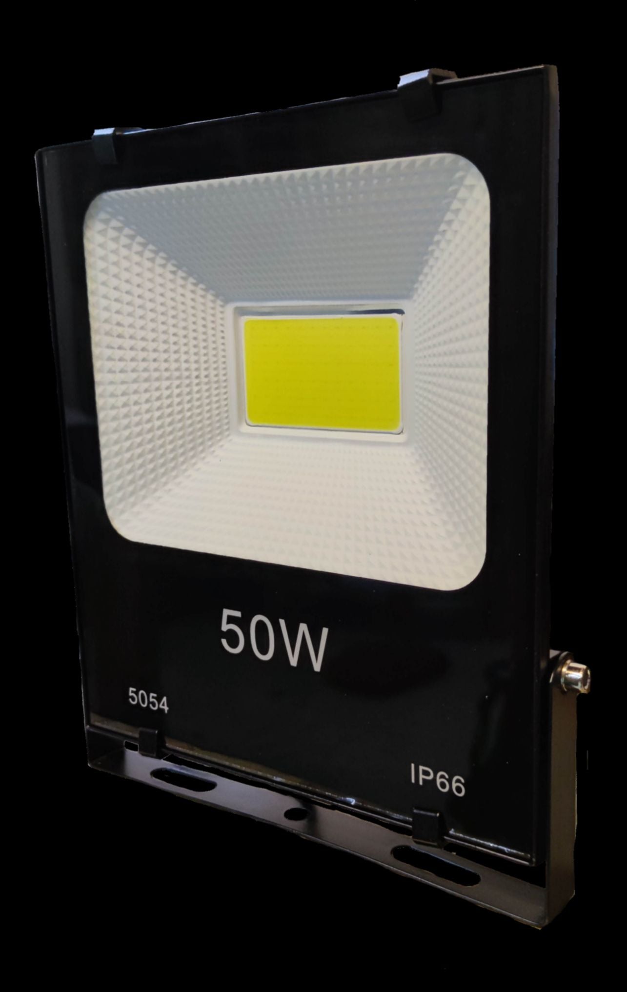 Denko 50W IP66 outdoor LED floodlight daylight with black housing high output COB for exterior wall lighting