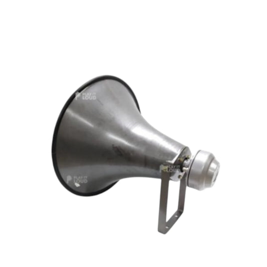 Crown 20 Inch 100W Trumpet Horn industrial metal horn speaker with mounting bracket for PA systems