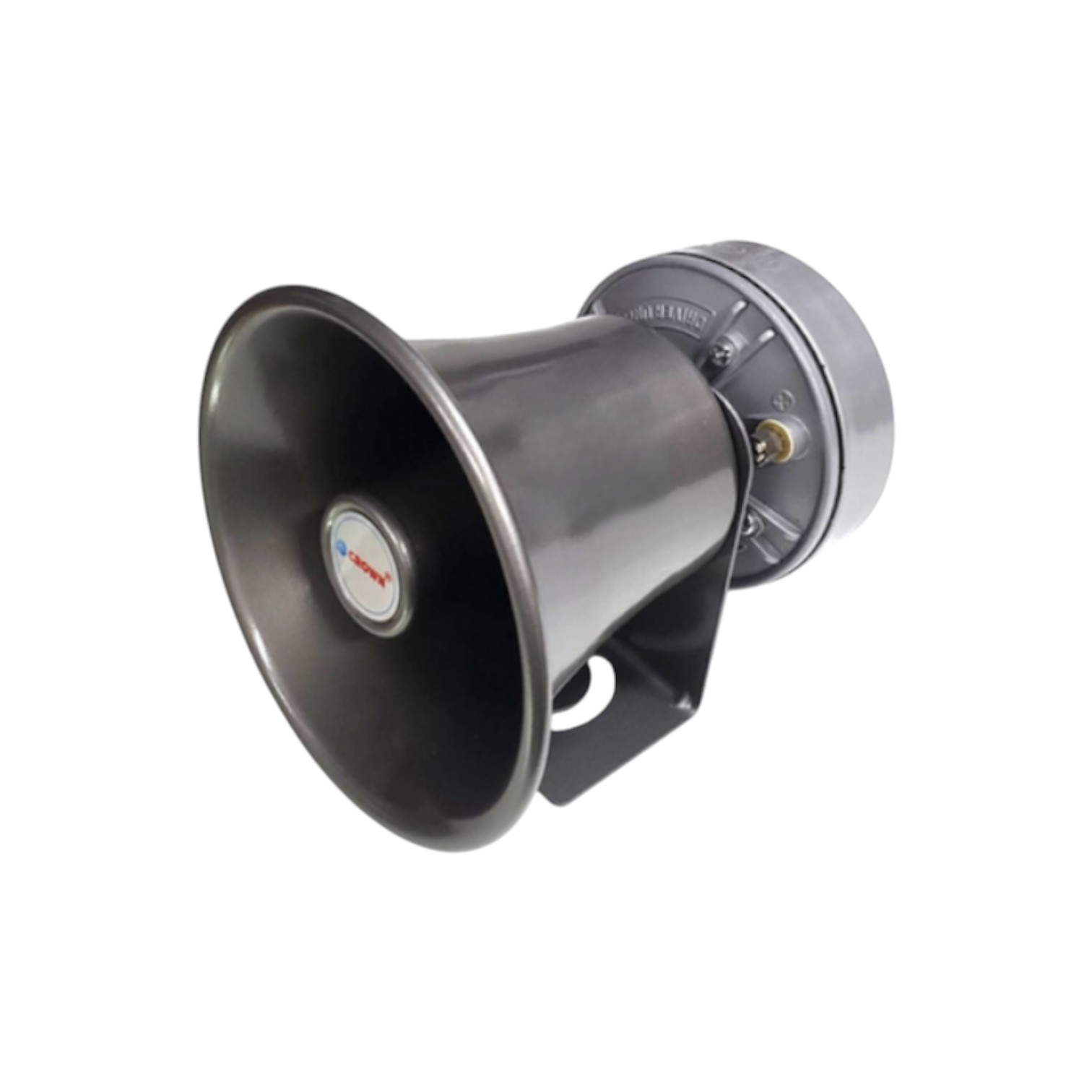 Crown 200W Trumpet Horn with Driver Unit loudspeaker for PA and outdoor public address with mounting bracket