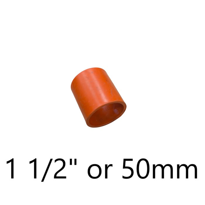 Atlanta PVC Coupling for Electrical Pipe 50mm in orange color pipe fitting accessory