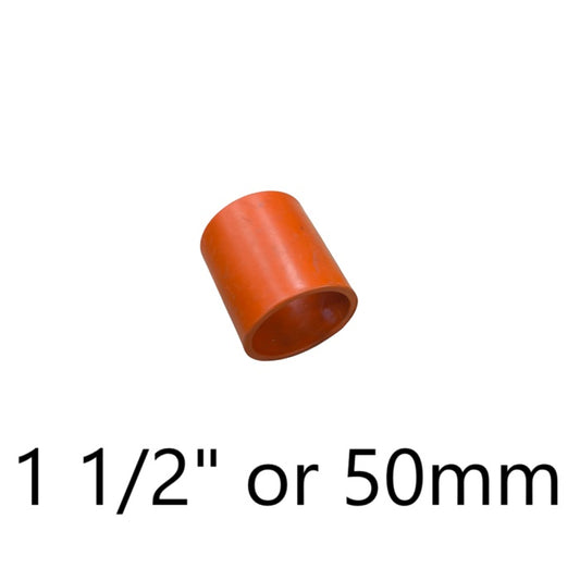 Atlanta PVC Coupling for Electrical Pipe 50mm in orange color pipe fitting accessory