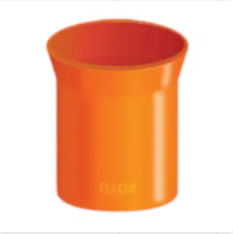 4 inch PVC end bell orange for connecting drainage pipes easily and efficiently