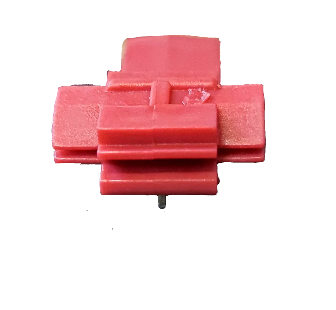 Quick connect terminal set in red for efficient electrical connections and easy installation