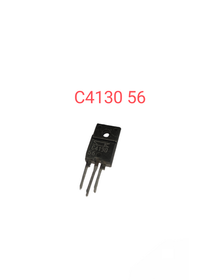 Rare electronic transistors Manila C4130 56 black three-legged transistor from China