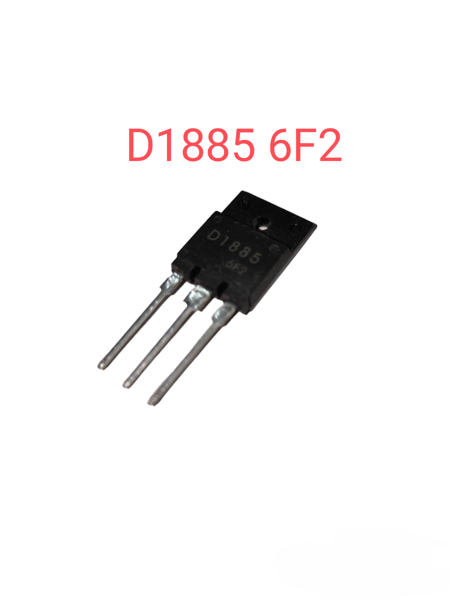 Rare electronic transistors Manila D1885 6F2 black three-pin transistor for electrical circuitry