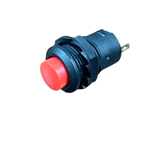 Red Push Lock 1A 220V Push Button Switch with Durable Design for Easy Activation