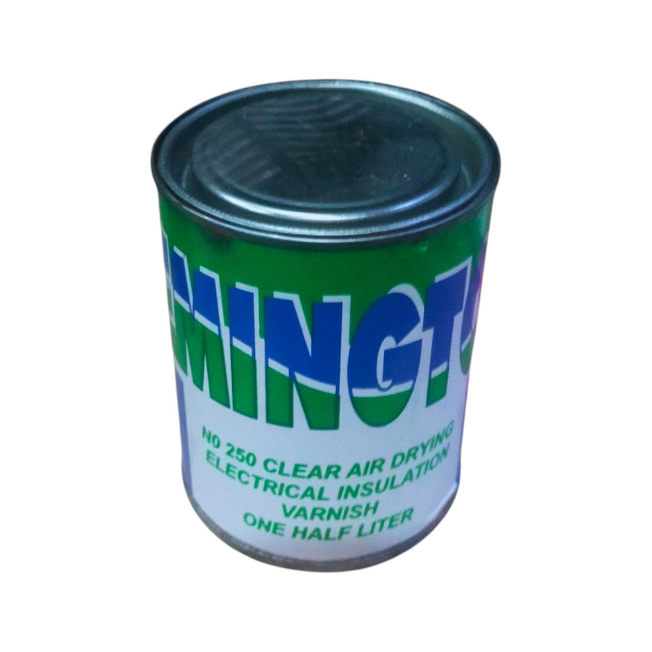 Remington clear electrical varnish in a half-liter can for electrical insulation use
