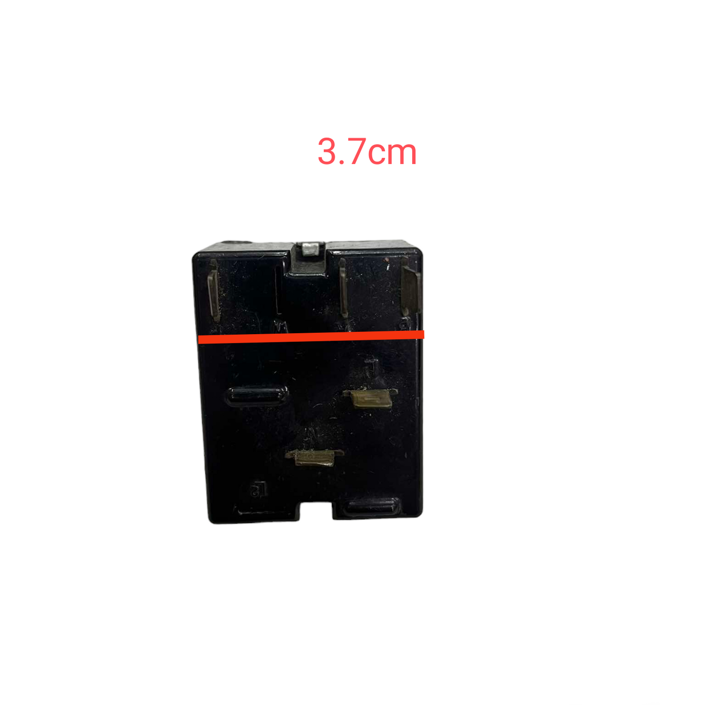 ARK-LES USA Infinite Switch 26A 120V - 240V black rectangular stove control module showing 3.7cm dimension