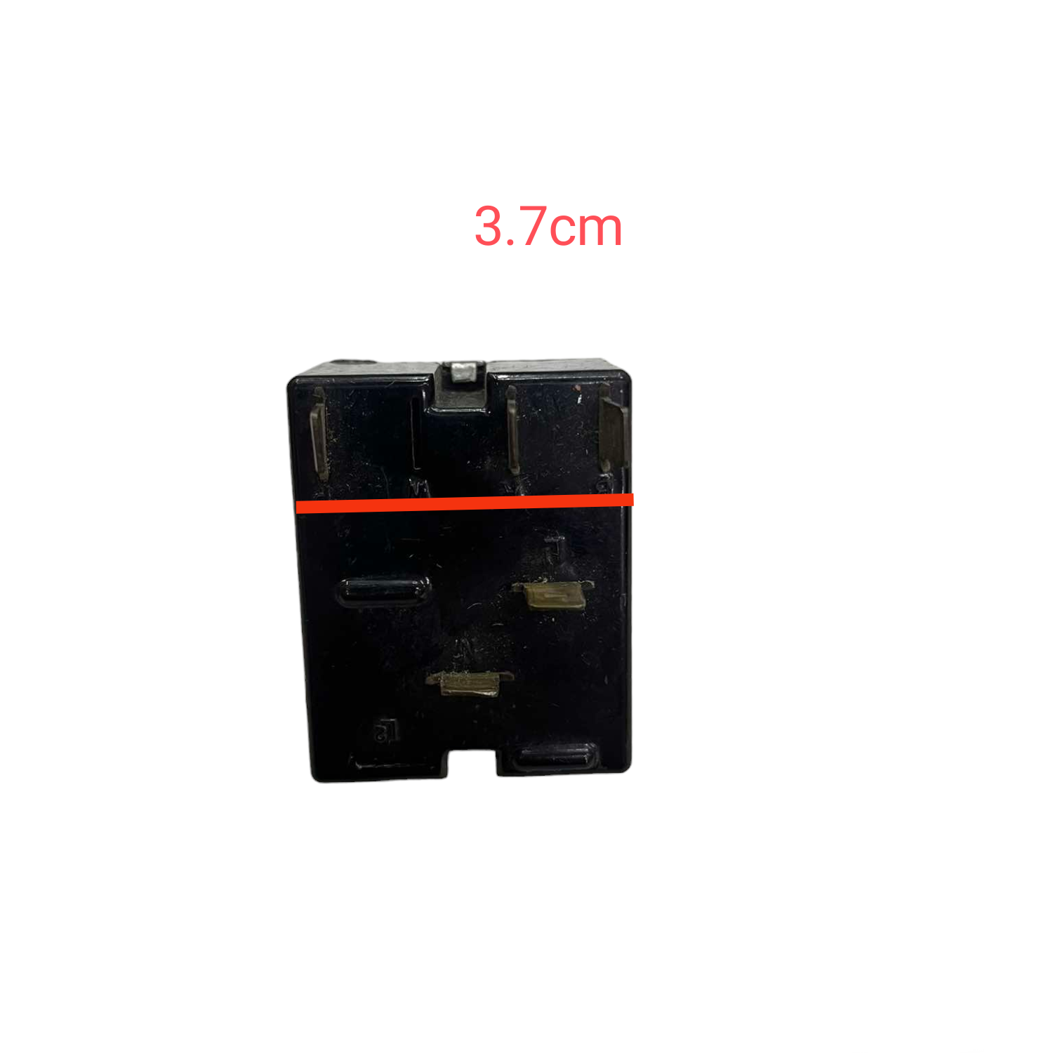 ARK-LES USA Infinite Switch 26A 120V - 240V black rectangular stove control module showing 3.7cm dimension
