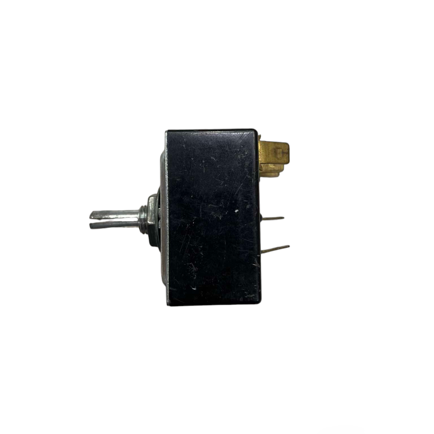 ARK-LES USA Infinite Switch 26A 120V - 240V rotary control for stove cooktop with shaft and three terminals