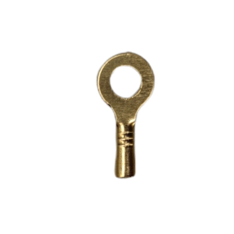 Golden Ring Terminal 5.5mm Hole size Round for secure electrical connections in various applications