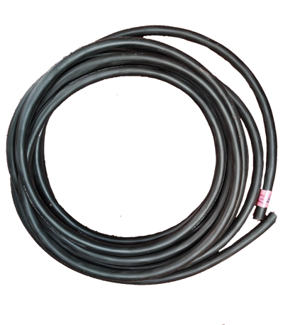 Phelps Dodge 8mm 3 core royal cord 5 meters black electrical wire coil