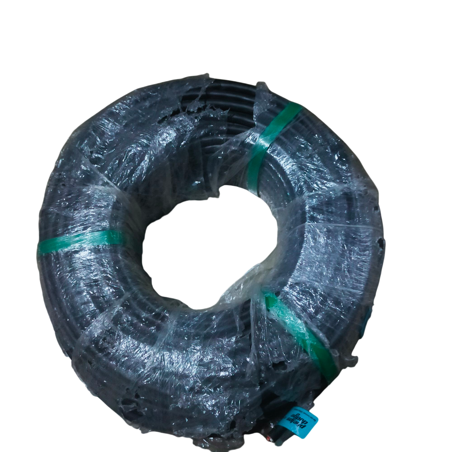 Phelps Dodge 1.25mm 3 core royal cord wire wrapped in plastic with green bands