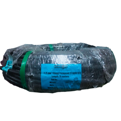 Phelps Dodge 1.25mm 3 core royal cord wire roll wrapped in plastic for electrical use