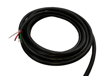 Phelps Dodge Royal Cord AWG 10 4 Core - Per Meter with durable black insulation and color-coded wires