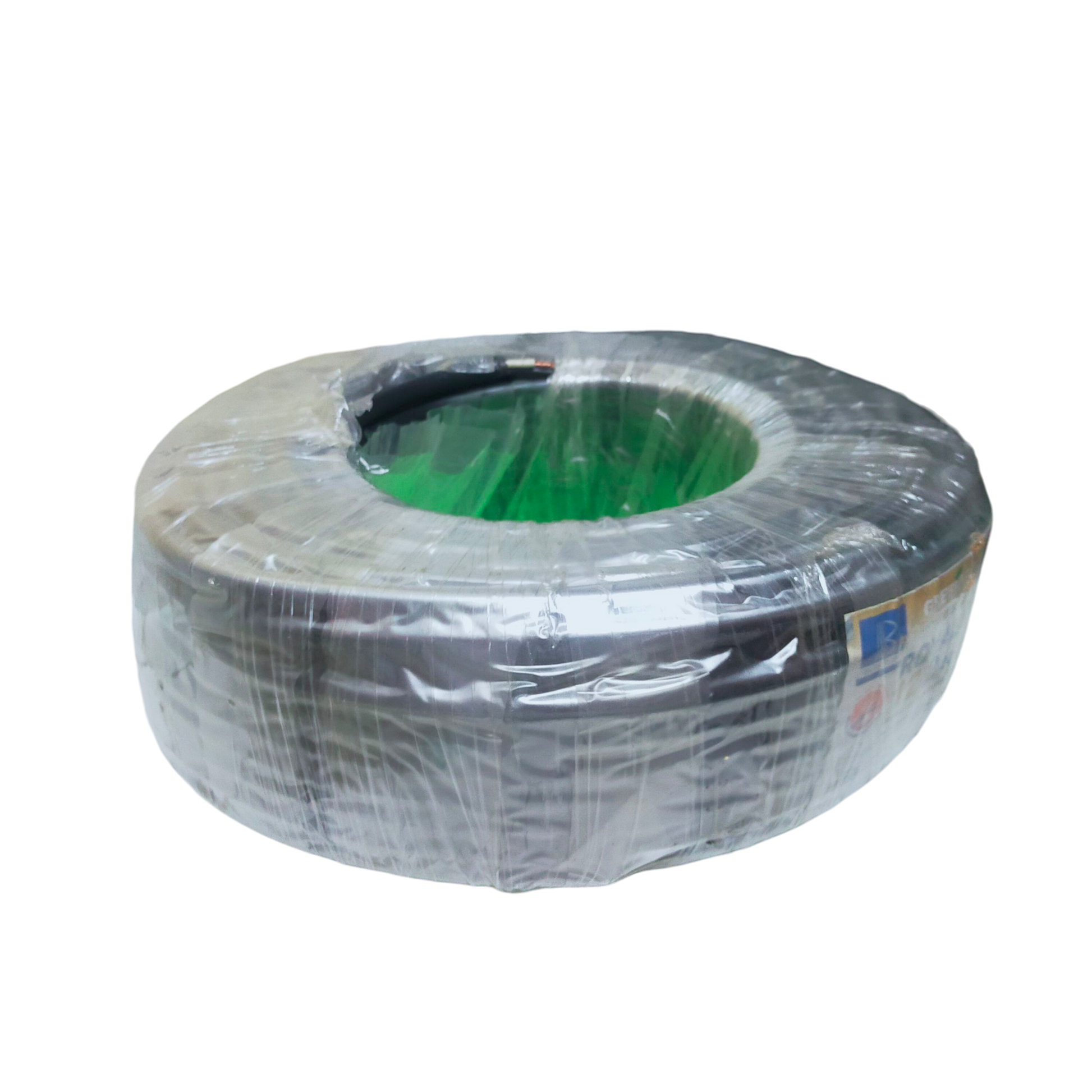 Boston Royal Cord AWG 12 2 Core Electrical Wire Roll Wrapped in Clear Plastic