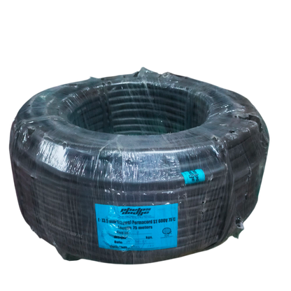 Royal Cord Cable AWG 12 2C in a coiled roll with 75 meters of PVC insulation for electrical wiring