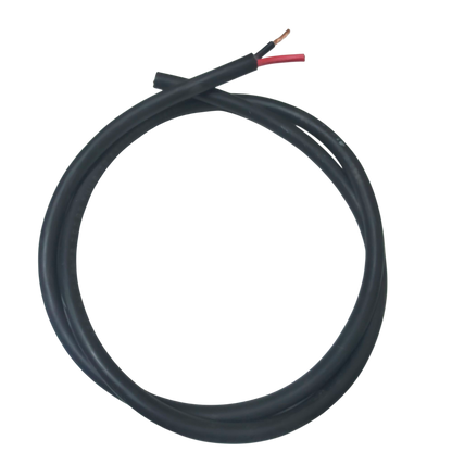 Phelps Dodge Royal Cord Cable AWG 12 2C in black with durable insulation for electrical projects