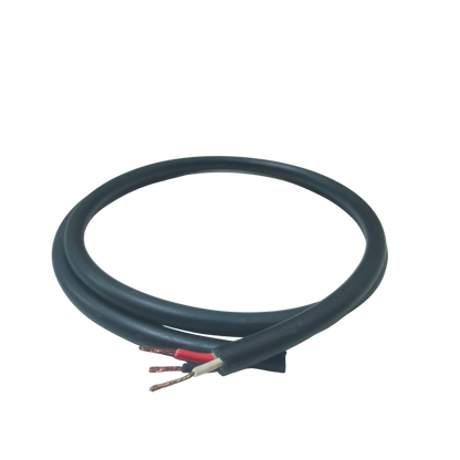 Phelps Dodge 0.75mm 3 core royal cord black wire with exposed copper strands