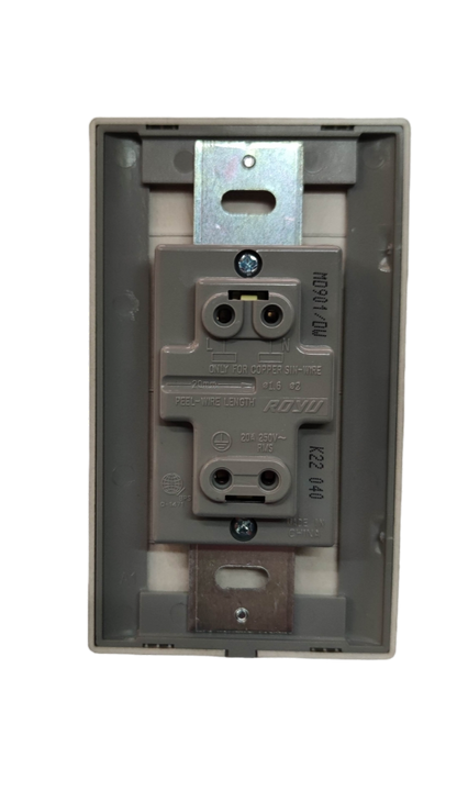 20A aircon outlet with plate by Electx Electrical Supply for power points and switches