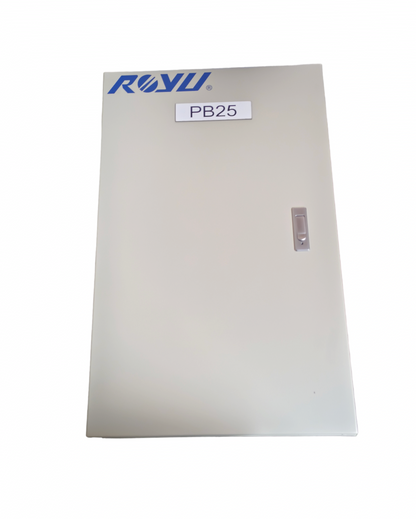 Royu 16 Branches Panel Board Only PB25 electrical circuitry enclosure with secure latch