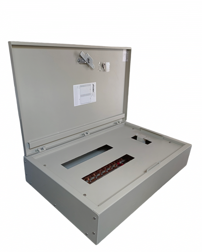 Royu 16 Branches Panel Board Only PB25 electrical circuitry box with open lid and visible compartments