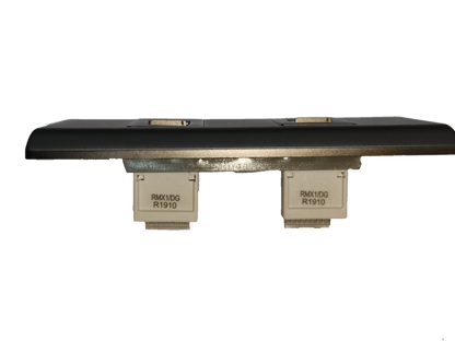 Royu 2 gang telephone outlet with dual ports for convenient telephone connections