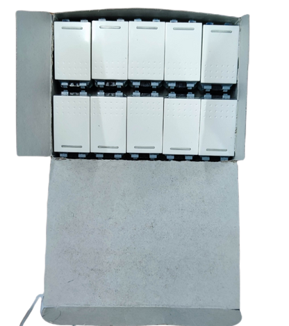 Royu 3 way switch Device Wide Series packaged neatly in a box, designed for convenient installation