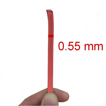 8mm THHN Wire Red - 1 Meter showcased in hand for easy visibility