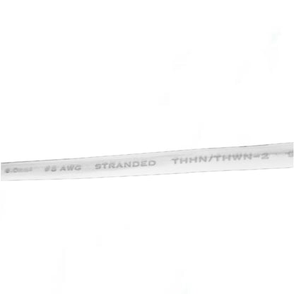 Royu THHN Wire AWG 8 White - 3 Meters with clear labeling for electrical projects