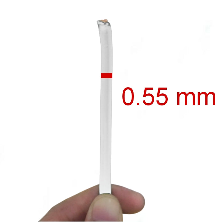 Royu 8mm THHN Wire White - 1 Meter showcasing a flexible design for electrical applications