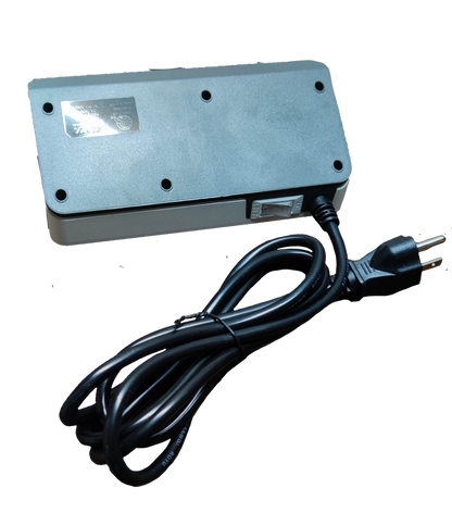 Royu Desk Extension Cord with 2 Gang black power strip with attached power cable