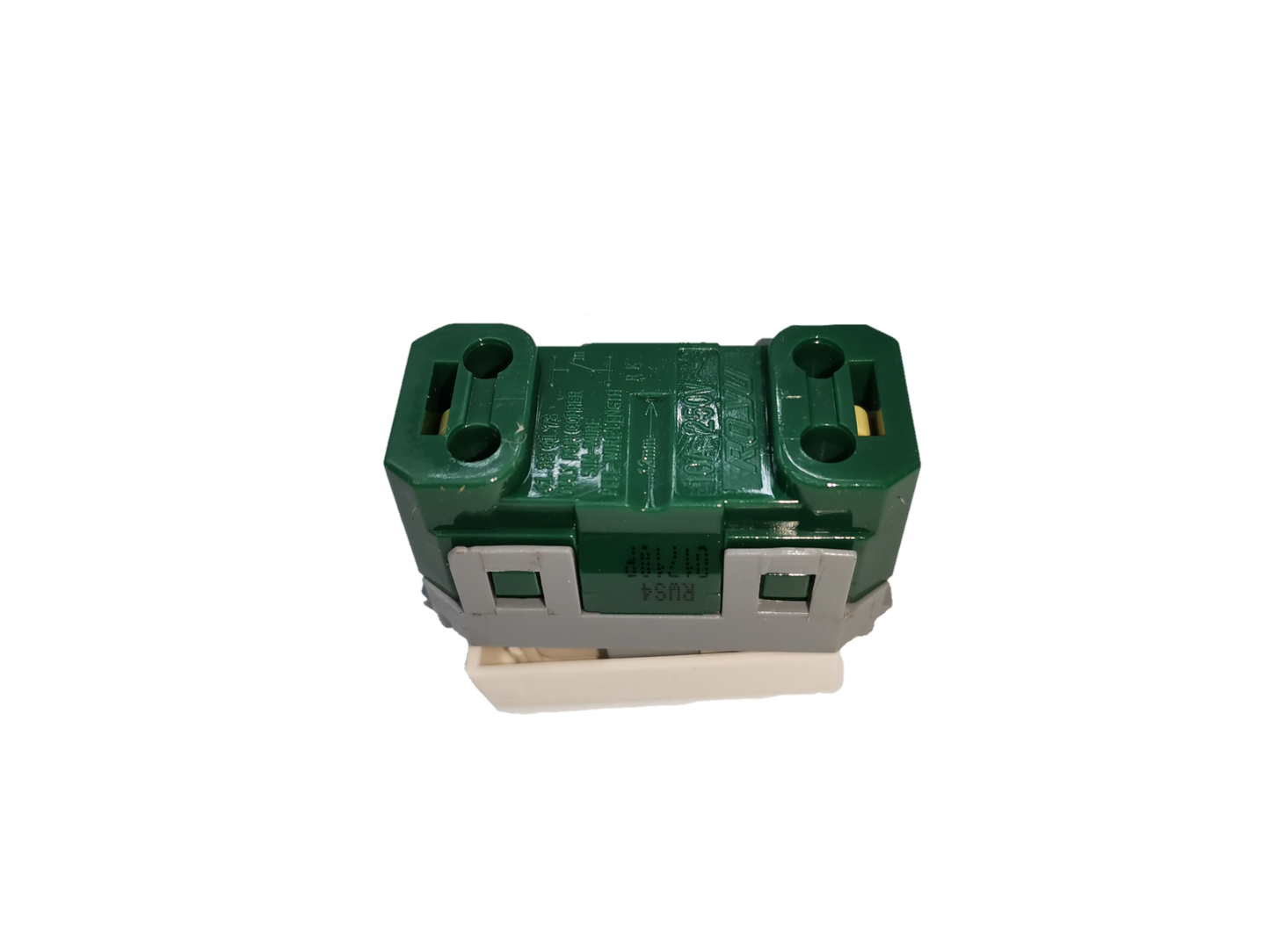 Royu Doorbell Switch RWS4 green and white electrical switch component for doorbell systems