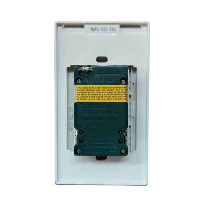 Royu GFCI outlet 20A 220V with white mounting plate and protective cover for electrical safety