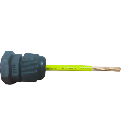 Royu Stranded Wire AWG 10 White - 5 Meters with durable insulation and copper strands for reliable connections