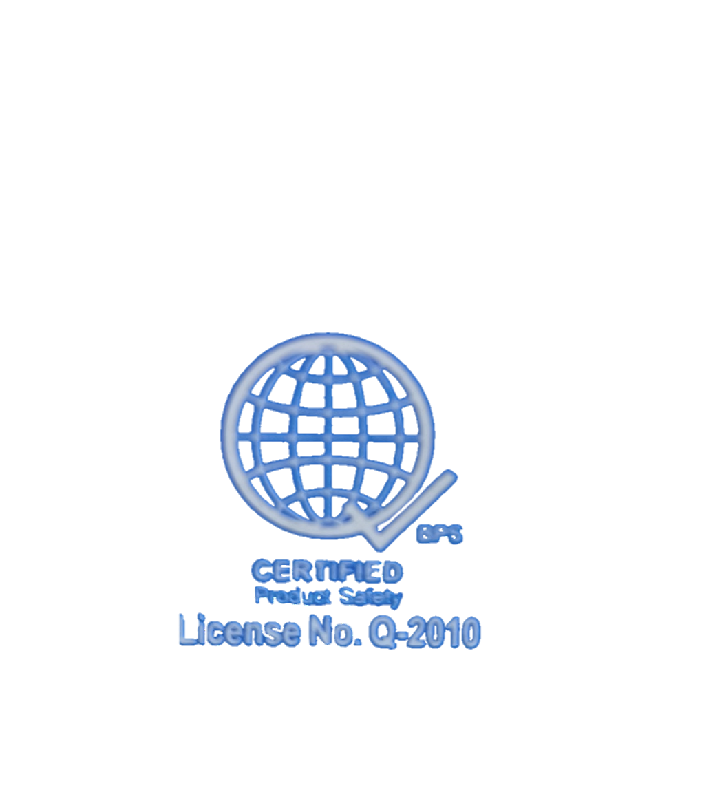 Royu Switch Flush Type 1 Way 10A 250V with certified product safety label and license number Q-2010