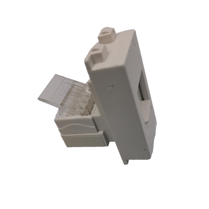 Royu Telephone Modular Jack RWX1 white telephone jack adapter for wires and leads connections