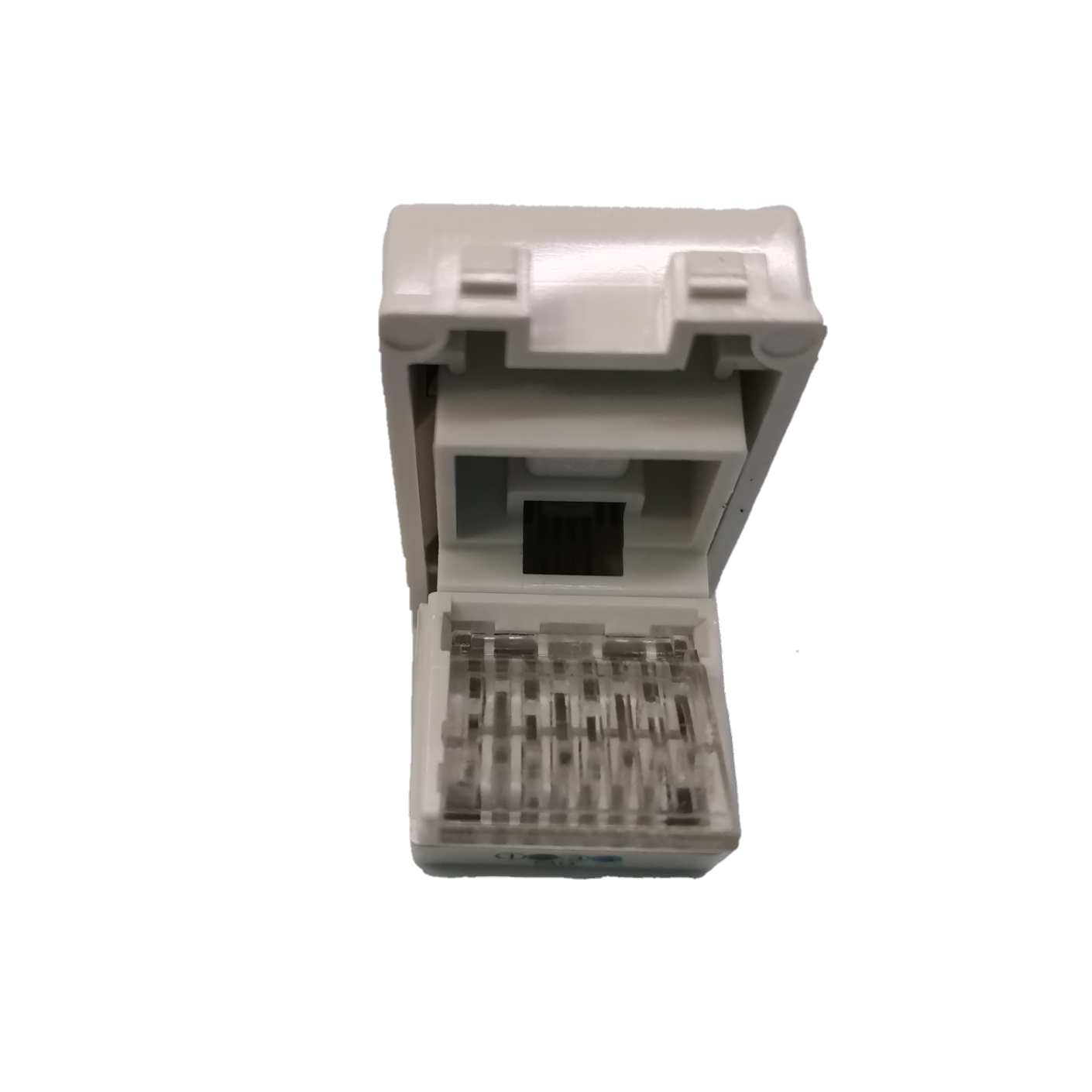 Royu Telephone Modular Jack RWX1 white telephone connector jack for wires and adapters