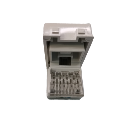 Royu Telephone Modular Jack RWX1 white telephone connector jack for wires and adapters