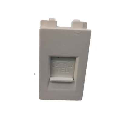 Royu Telephone Modular Jack RWX1 white wall plate jack for telephone connections