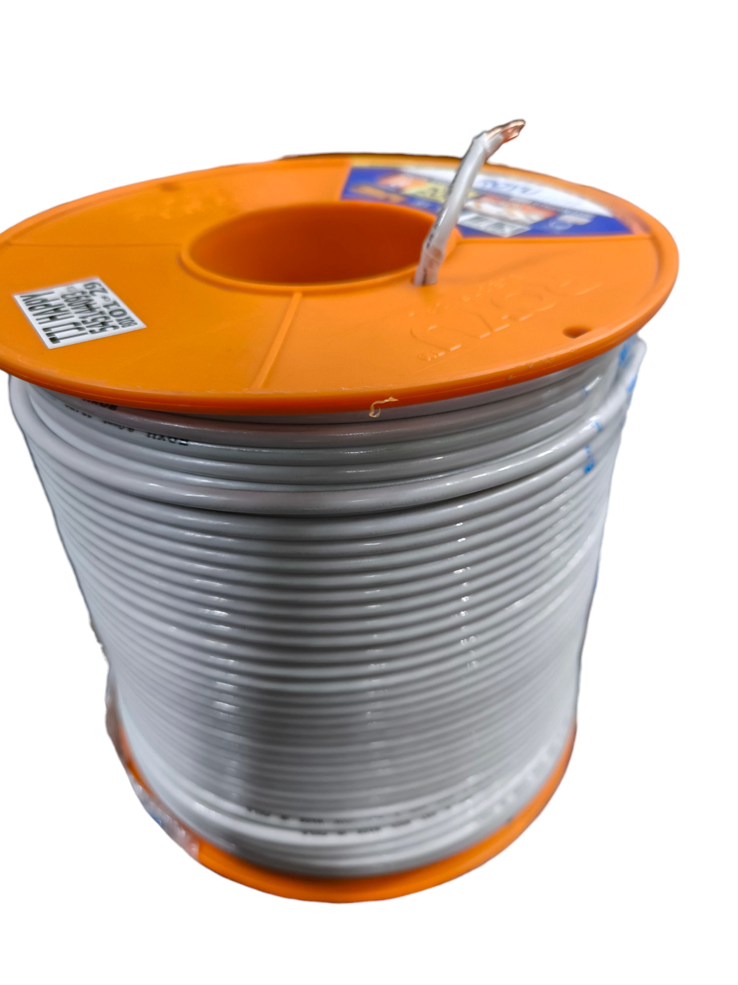 Royu THHN Wire on a spool, durable and flexible for electrical projects and installations