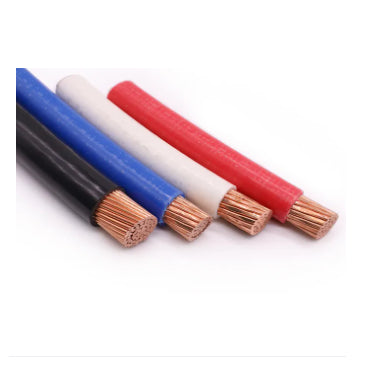 Royu THHN wire 60mm green surrounded by various colored THHN wires for electrical projects