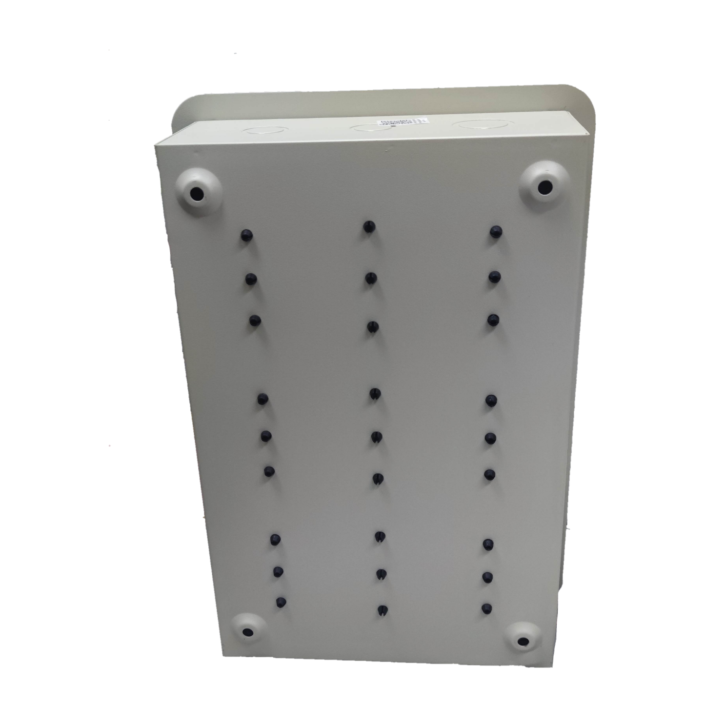 Royu Panel Board 5x5 10 Holes for 2 Pole Plug in white electrical circuit board with multiple hole slots