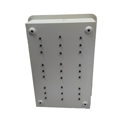 Royu Panel Board 5x5 10 Holes for 2 Pole Plug in white electrical circuit board with multiple hole slots