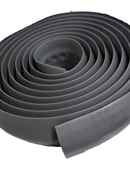 Grippes Rubber Floor Molding 15 Feet Length coil for cable management and floor protection