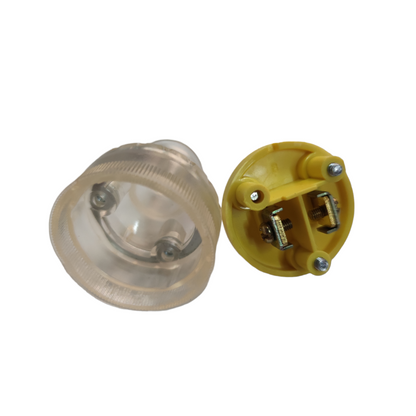 Omni 10A Rubber Plug 250V AC with durable design for reliable electrical connections