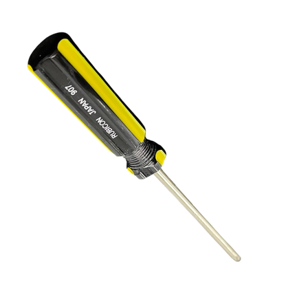 Rubicon Philip Screw Driver 907 125mm with black and yellow handle for precise fastening tasks