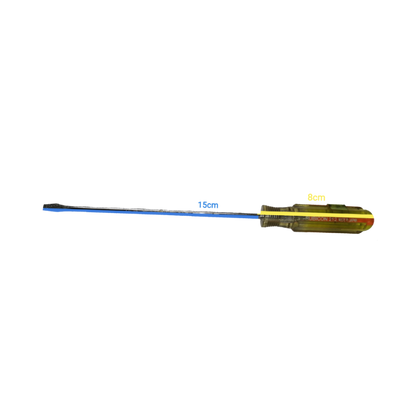 Rubicon Screw Driver Made in Japan with a 15cm length and 8cm handle for precision tasks