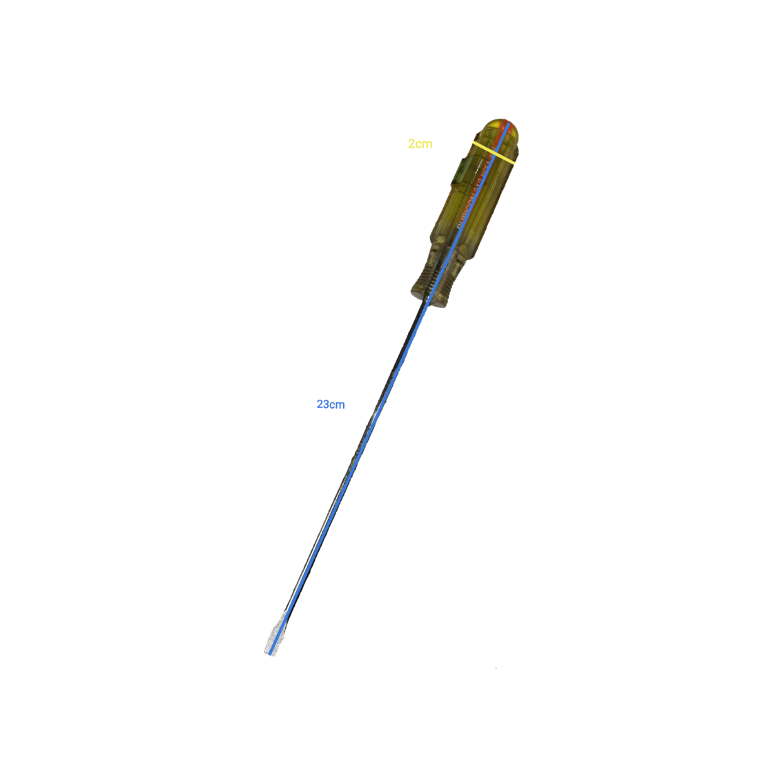 Rubicon Screw Driver Made in Japan featuring a long handle and durable metal tip for precision use